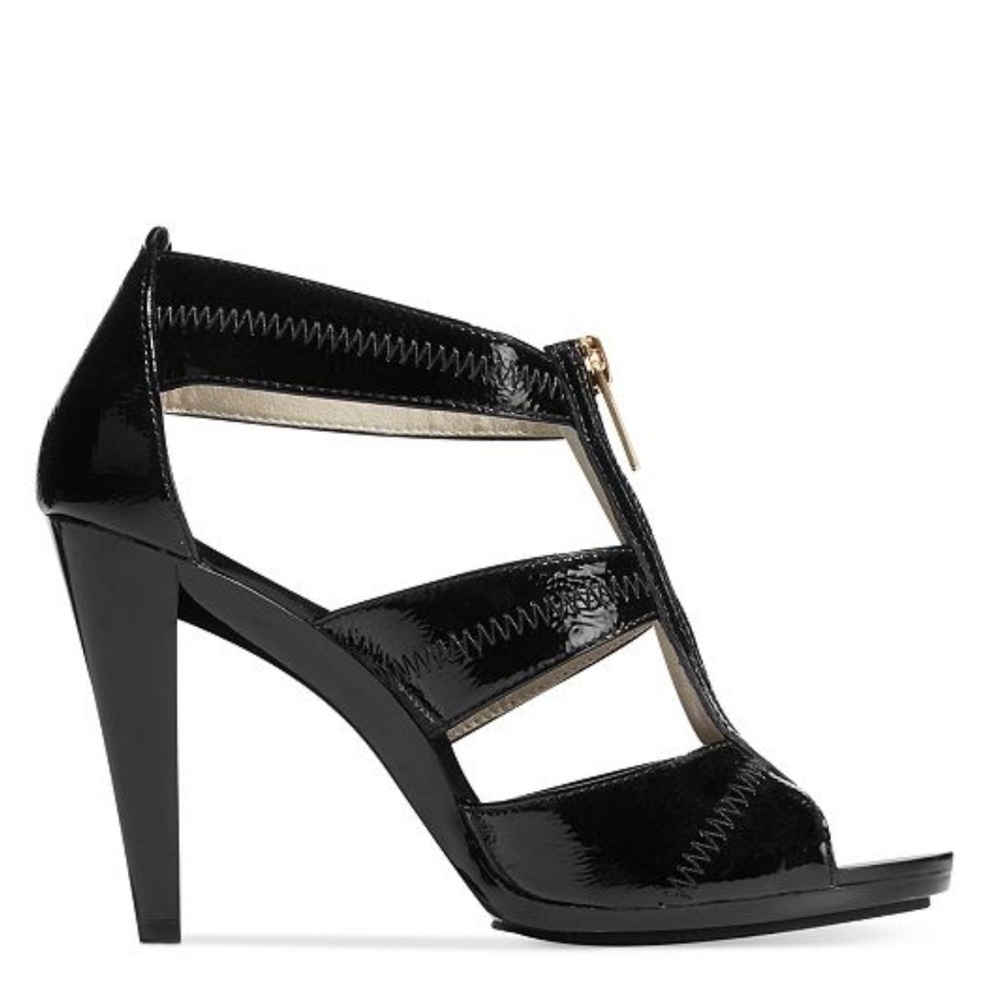 Michael Koss front zip sandal